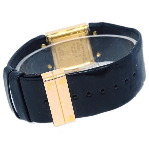 Chanel Matelasse Watch 18KYG Black C.D.35898 - Picture 4 of 10